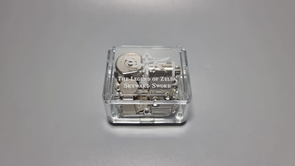 Various music boxes from Kingdom Hearts, Zelda and NieR