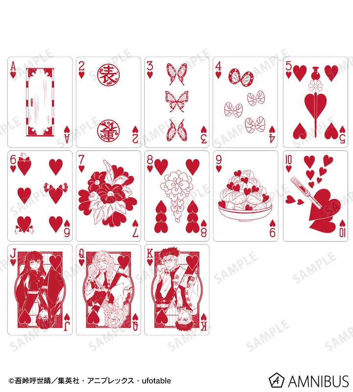 Demon Slayer Bicycle Playing Cards