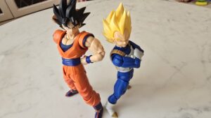 S.H.Figuarts Goku and Vegeta Kind Hearted Saiyan and Dangerous Pride